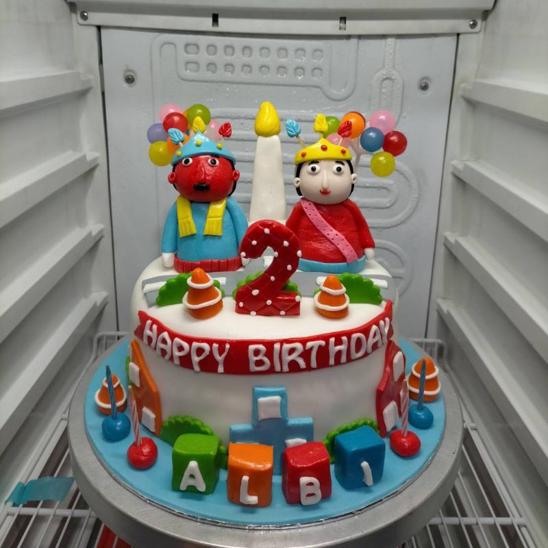 

kue ulang tahun ondel ondel