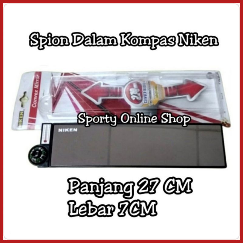 Spion Dalam Mobil Universal Kompas Merk NIKEN