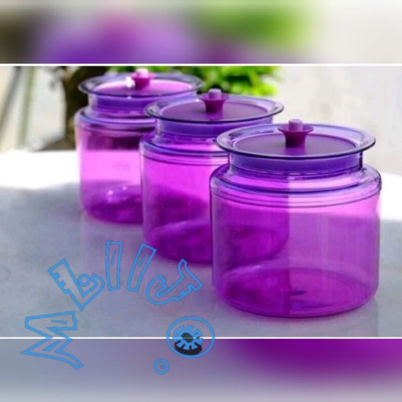 Free Ongkir  Counterpart ungu import PROMO RAMADHAN LEBARAN Toples Counterpart 900 ml dan 1.2 L (1) 