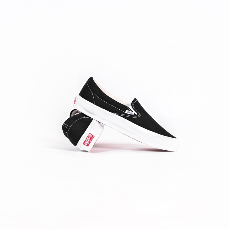 V4ns Slipon OG LX  Black True White SS 2020