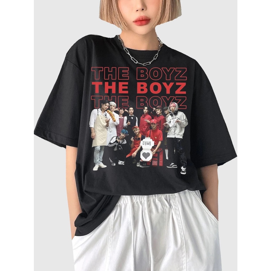 Kaos premium The Boyz Vintage Shirt, Sunwoo The Boyz, Merch, Yoongi, Suga, juyeon, kevin, younghoon,