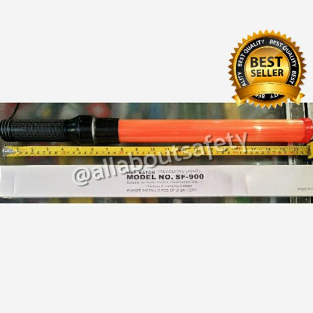 Jual ORIGINAL Tongkat lalu lintas lampu lalin panjang baton SF-900