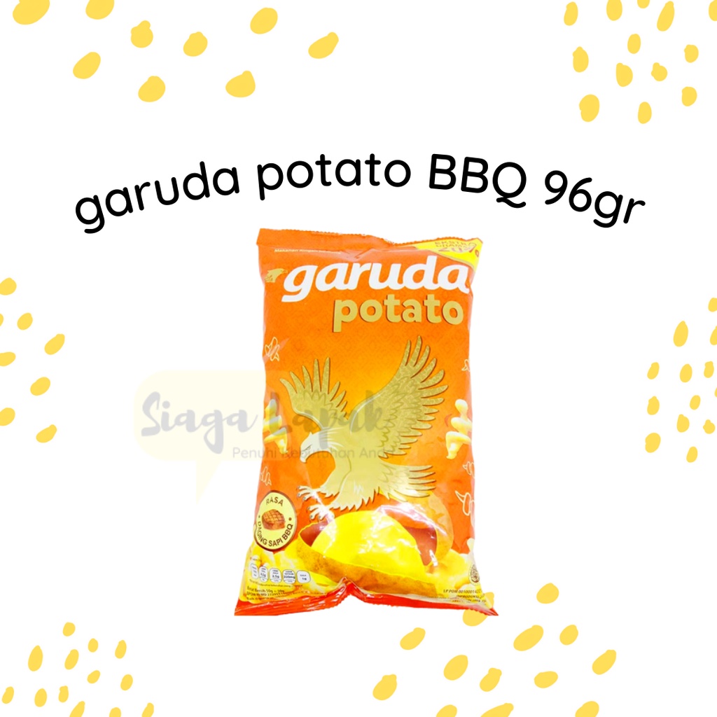 Garuda Potato BBQ Barbeque Jumbo 96 gram