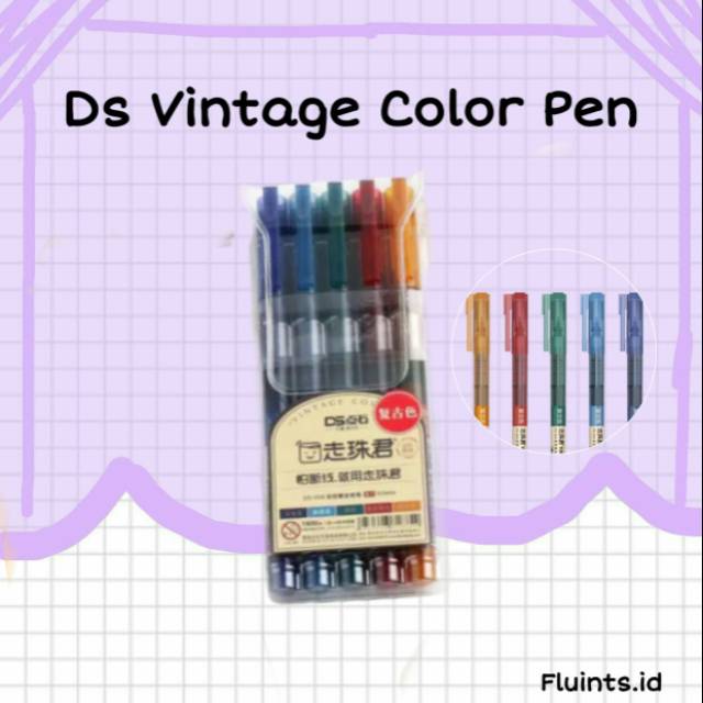 

DS VINTAGE COLOR PEN