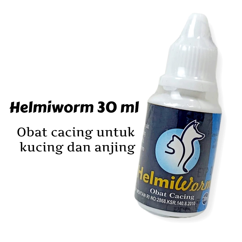 HELMIWORM 30 ML / Obat Cacing Kucing &amp; Anjing