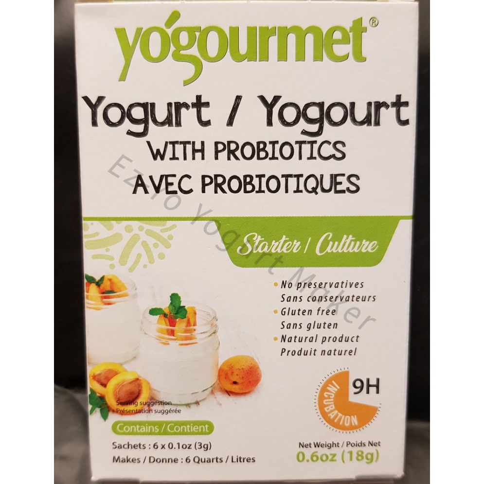 

Yogourmet - Bibit Yogurt Kering Probiotik