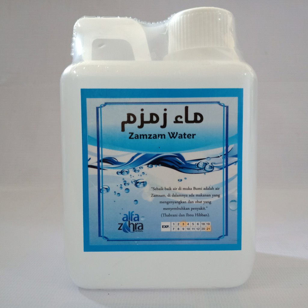 

Air Zam-Zam Alfa Zahra Herbal 1/2 Liter