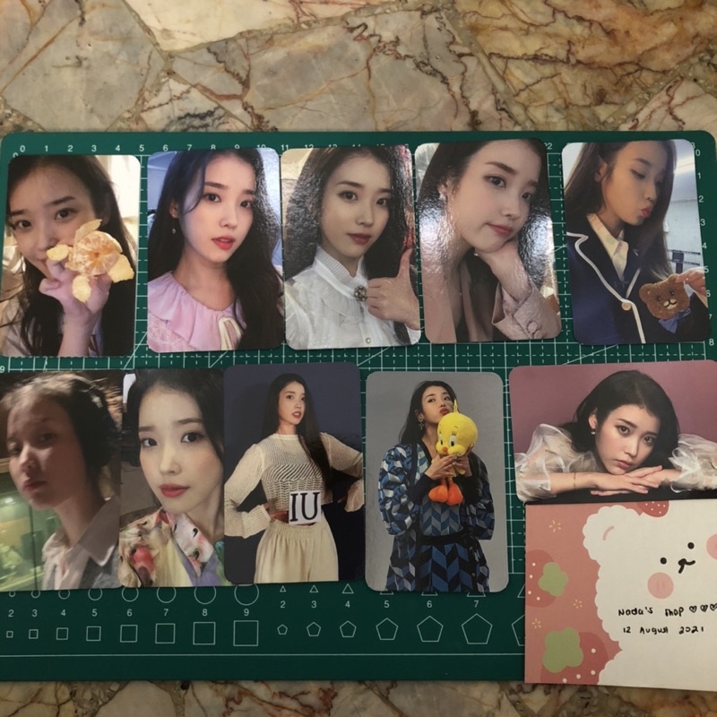 Official IU Lilac Photocard Set
