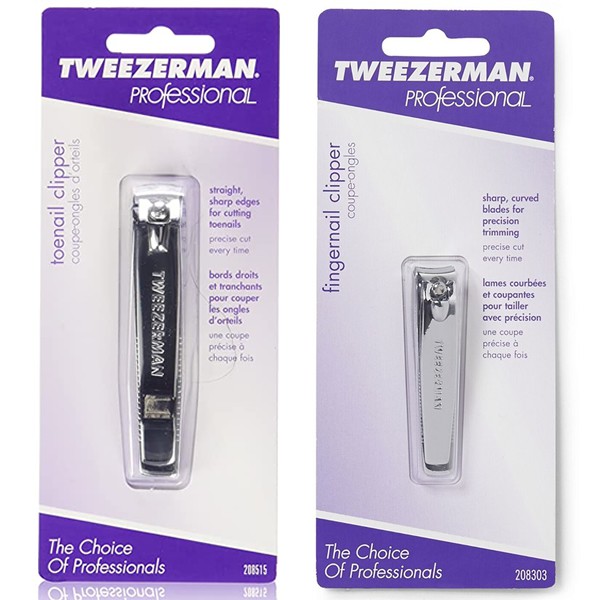 Tweezerman Gunting Kuku Stainless Steel Nail Clipper Kecil Besar