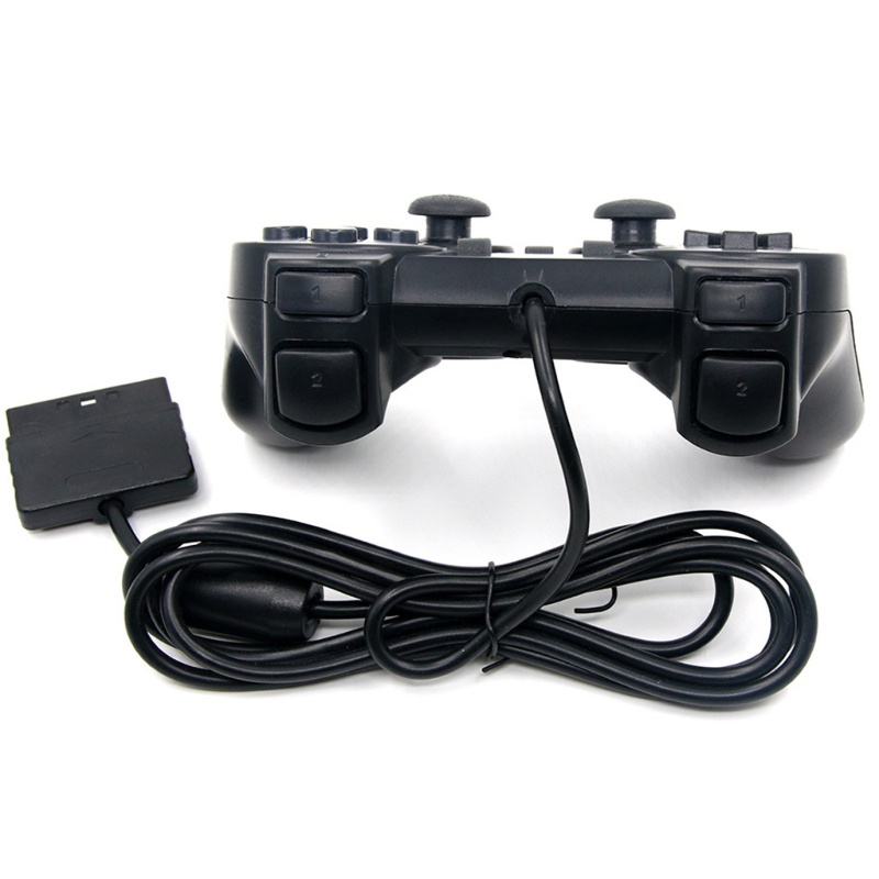 Btsg Ditingkatkan Untuk Controller PS2 Wired Gamepad Double Shock Game Handle Untuk2Konsol