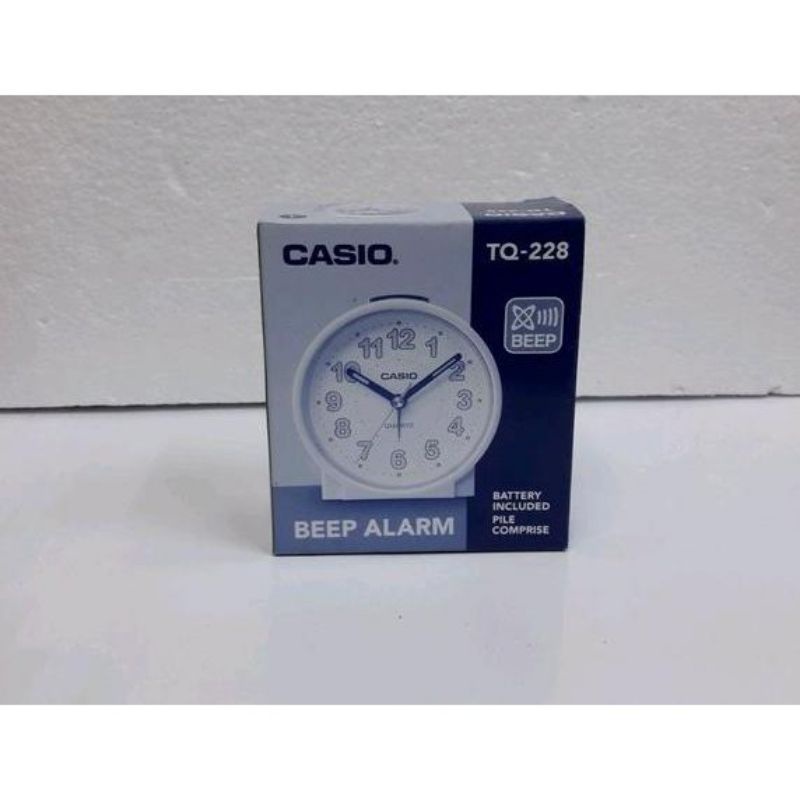 CASIO JAM ALARM ORIGINAL TQ-228 ORIGINAL