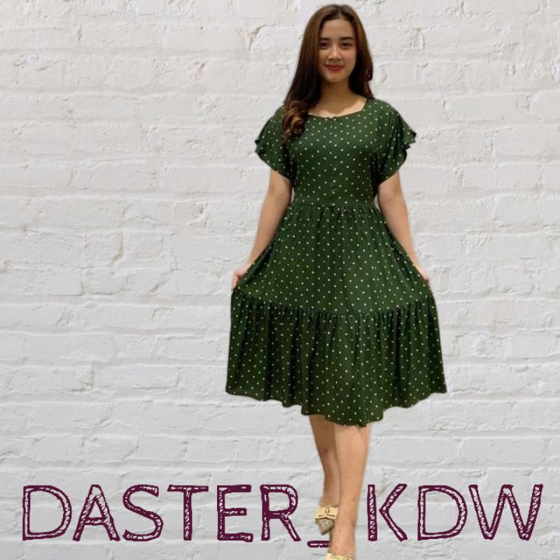TERLARIS DI INDONESIA DRESS WANITA KEKININAN TERBARU  PALING VIRAL BAHAN RAYON MOTIF POLKA KECIL  BANYAK DICARI IBU-IBU DAN REMAJA KEKINIAN BAJU DASTER NOMER SATU DI INDONESIA PALING BANYAK DIPAKE IBU-IBU MUDA DAN REMAJA KEKINIAN FRIENDHLI BUMIL DAN BUSUI