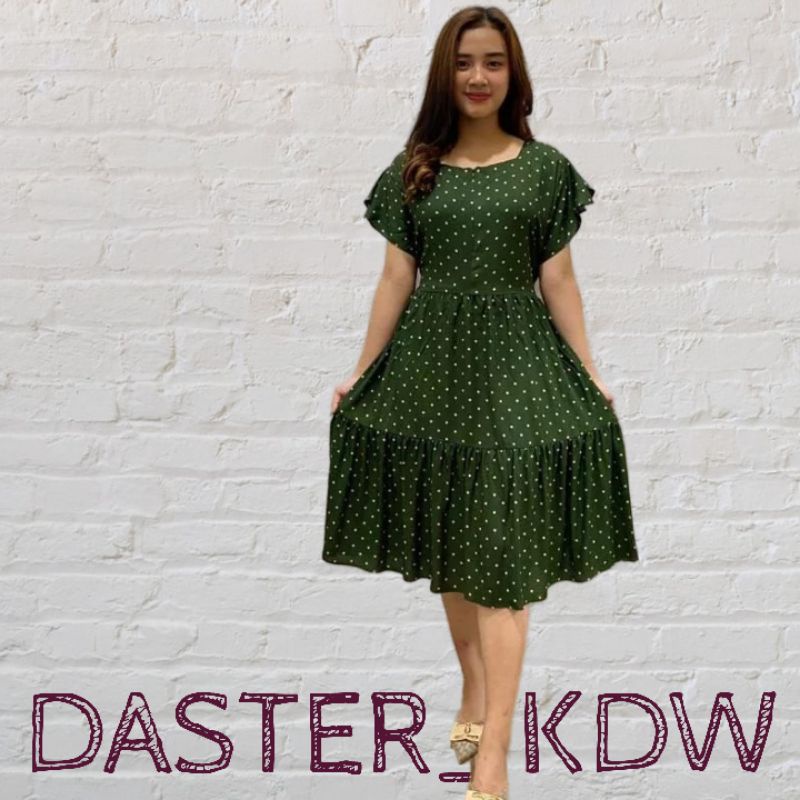 TERLARIS DI INDONESIA DRESS WANITA KEKININAN TERBARU  PALING VIRAL BAHAN RAYON MOTIF POLKA KECIL  BANYAK DICARI IBU-IBU DAN REMAJA KEKINIAN BAJU DASTER NOMER SATU DI INDONESIA PALING BANYAK DIPAKE IBU-IBU MUDA DAN REMAJA KEKINIAN FRIENDHLI BUMIL DAN BUSUI