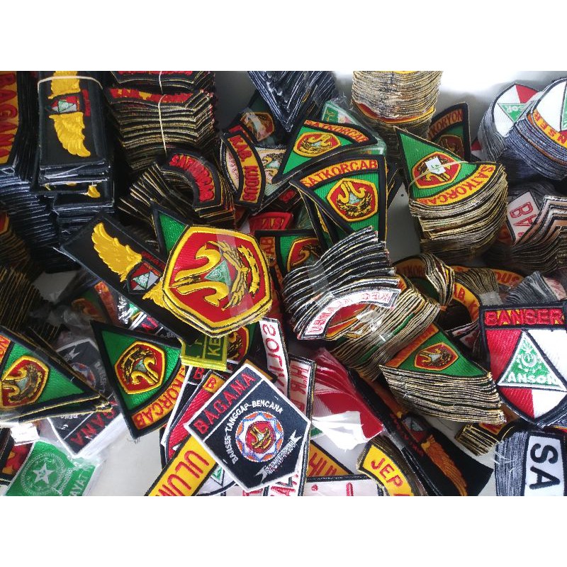 Bordir atribut Banser Bordir Murah Bordir Ansor Bordir Banser Bordir NU Atribut Ansor