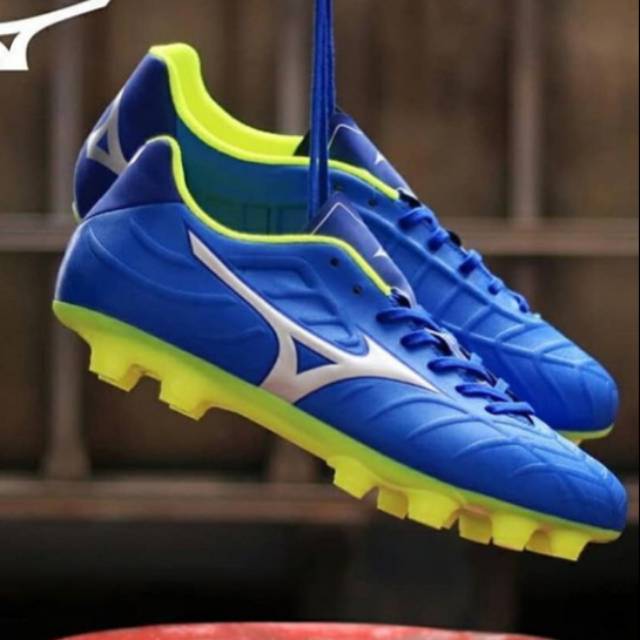{DISCOND 30%} sepatu bola Mizuno Rebula blue FG sepatu bola original termurah