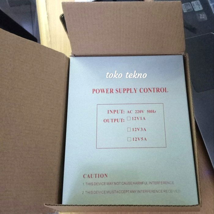 Backup Box Power Supply Access Control 3A 12V