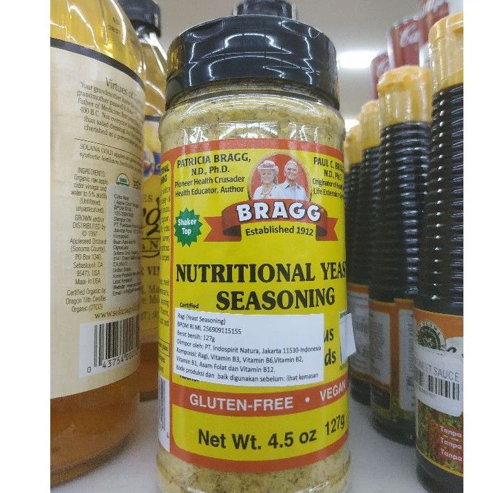 

ragi Seasoning organik BRAGG 127gr