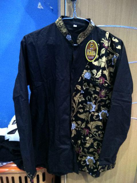 Bswart Batik Hrb026 Kenongo Hem Pendek Padi Pekalongan M L Xl Batik Pria Murah Modern Grosir