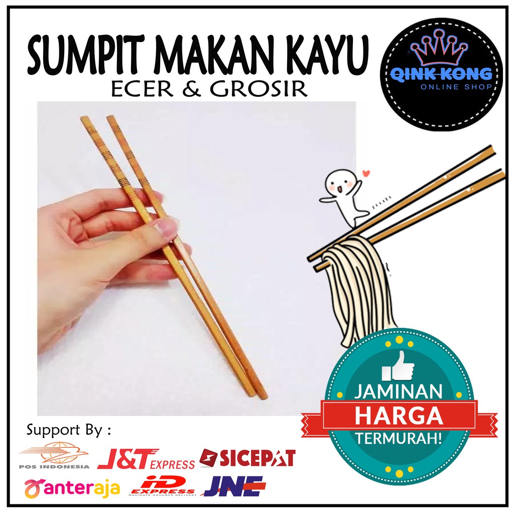 [Ecer & Grosir] SUMPIT KAYU / SUMPIT SOUVENIR / SUMPIT MAKAN