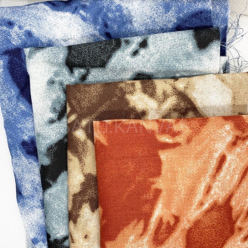 Kain RAYON Tie Dye &amp; MOTIF
