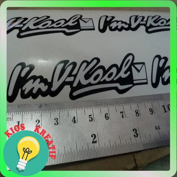 Terlaris Sticker Stiker Kaca Film V Kool Not Original