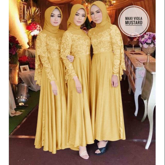 Promo Baju Terbaru PROMO/TERLARIS DRESS/GAMIS BRUKAT MURAH/DRESS PESTA/GROSIR TANAH ABANG