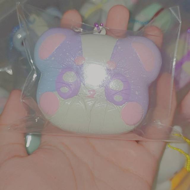 ibloom harajuku bear macaron { galaxy }