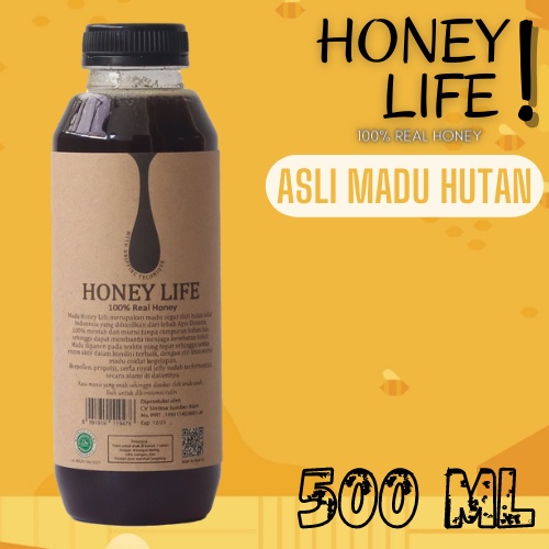 Honey Life - Madu Honeylife 500ml - Madu Hutan Murni