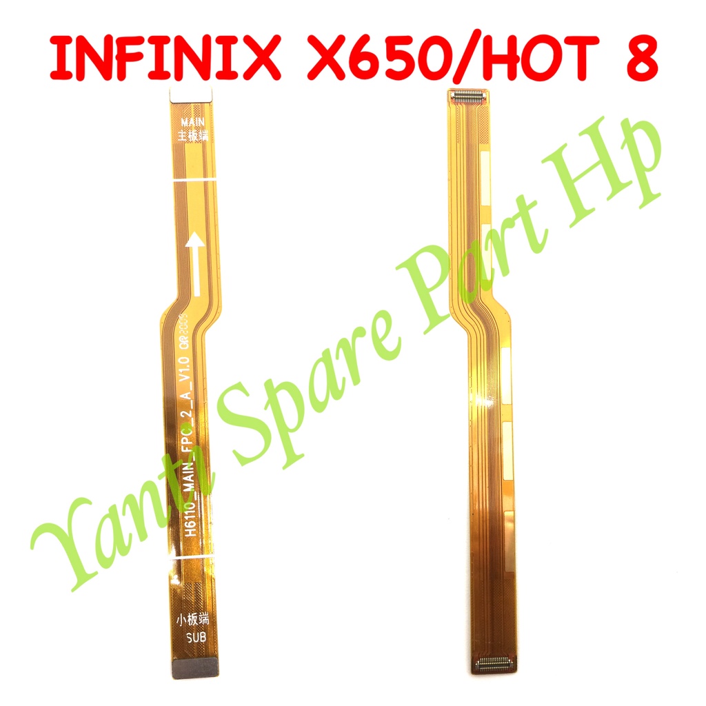 Flexible Board Mesin UI Infinix Hot 8 X650 Original Terlaris New