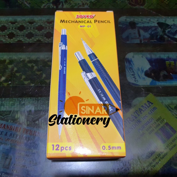 

Terbatas Pensil Mekanik 0.5 Mp01 Joyko 1Pak Isi 12Pc Bergaransi