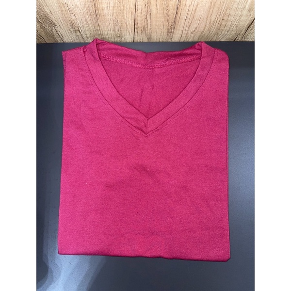 VNECK JUMBO XL REALPICT /VNECK XL/ATASAN BASIC JUMBO XL/KAOS POLOS V JUMBO-Magenta