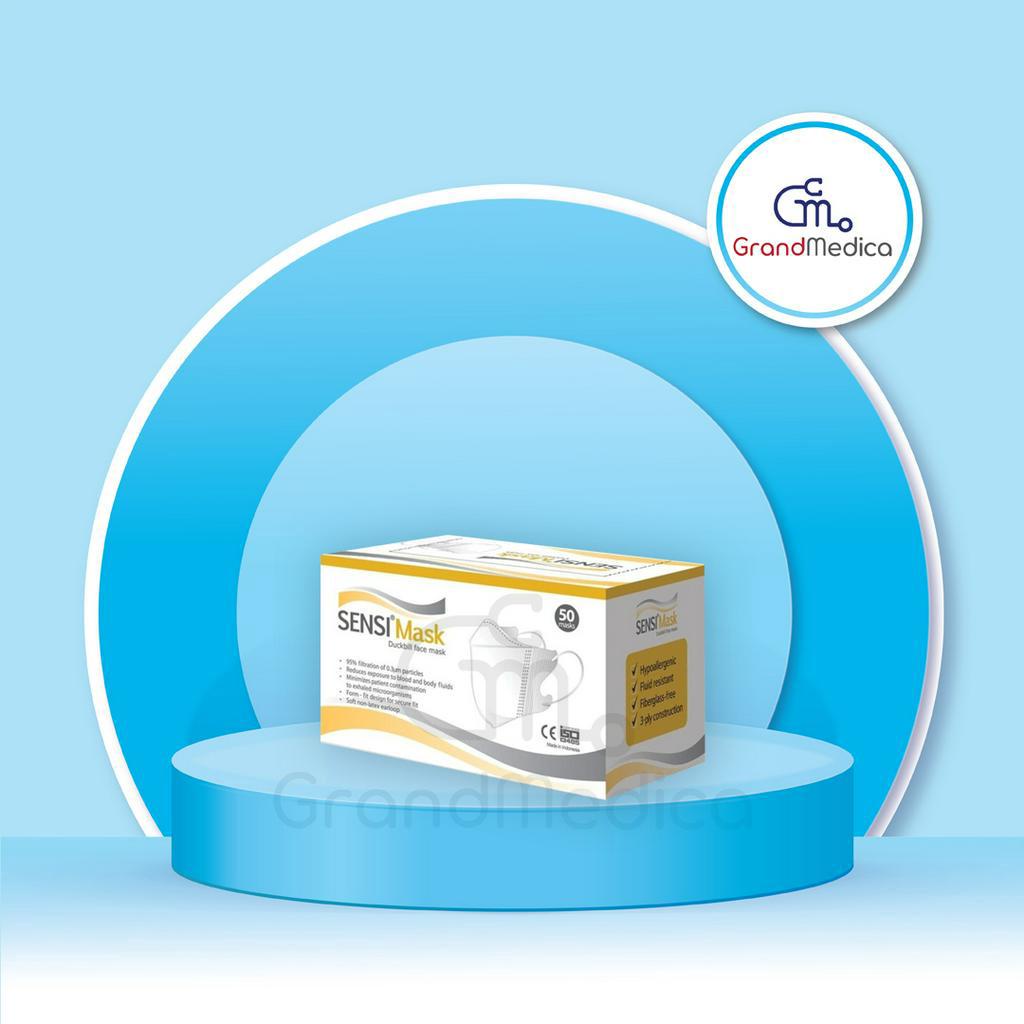 Masker Duckbill / Masker Sensi Duckbill / Sensi Mask - Isi 50