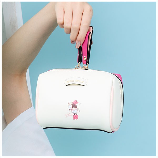 Pouch Wanita Disney Karakter Minnie Mouse Murah Skyblue Taiwan Original [SK023]