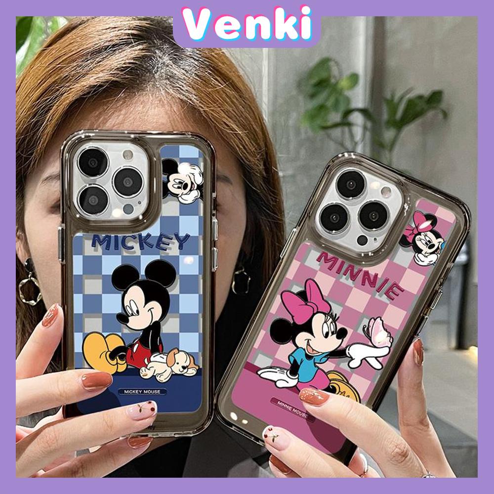 iPhone Case HD Acrylic High Quality Hard Case Clear Case Metal Button Protection Camera Shockproof Cartoon Cute Compatible For iPhone 14 Pro Max 14 Plus 13 Pro Max 12 11 XR 7Plus