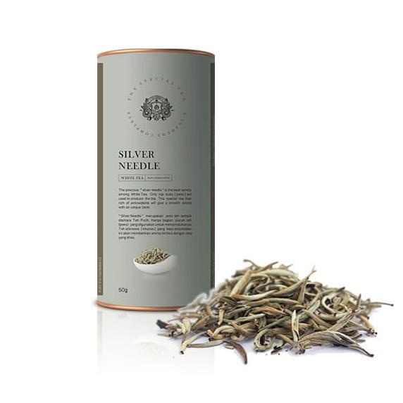 

White Tea - Mulia Tea - Specialty Tea - Silver Needle (Isi 50Gr)