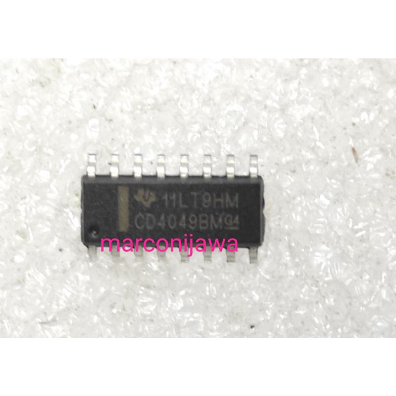 CD4049BM ic smd tempel