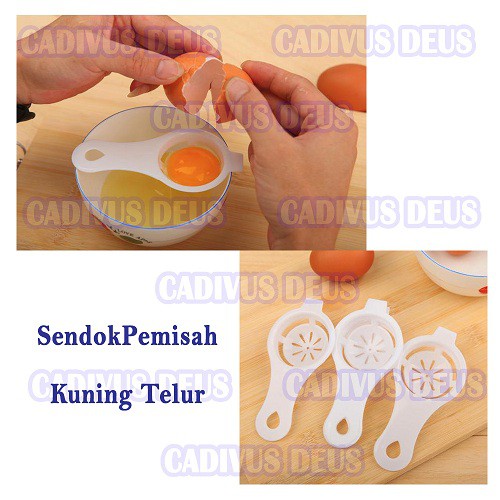 PEMISAH KUNING TELUR - SENDOK SARINGAN