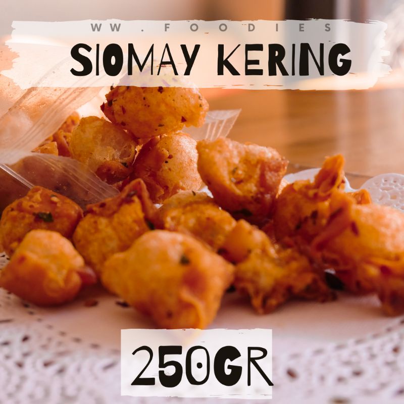 

(250gr)¼kg SIOMAY KERING | SIOMAY PEDAS DAUN JERUK | SIOMAY MINI | CUANKI | SOLO | SIOMAY ORIGINAL