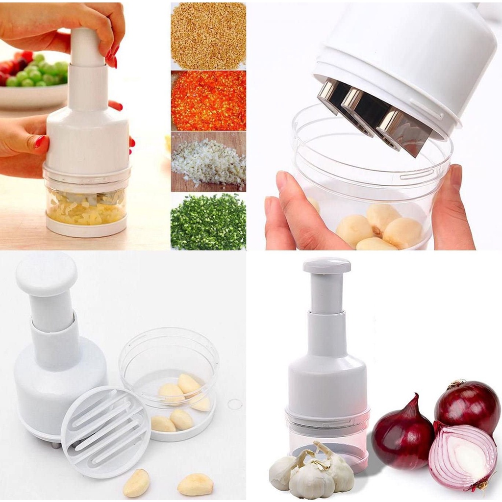 Chopper Blender Alat Press Cincang Halus Sayuran Bumbu Dapur Serbaguna Praktis