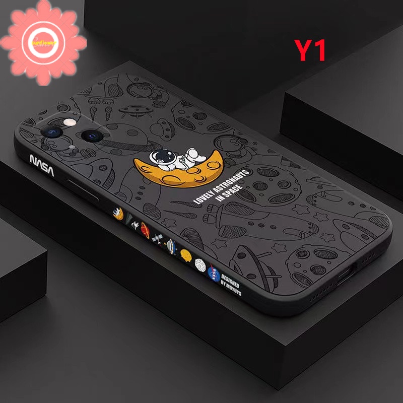 Soft Case TPU Motif Astronot Nasa Untuk Samsung A32 A22 A12 A13 A53 M11 A03S A31 A11 A51 A52 A50 A30S A50S A52S A52S A21S M11 A03S M12 A10S Muts A70 A20S