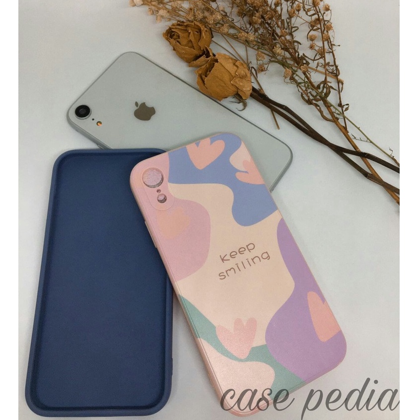 Case Casing IPhone 11 12 Pro Max 6 6S 7 8 + Plus X XR SE 2020 XS Max IPhone XR Floral Camera Protect