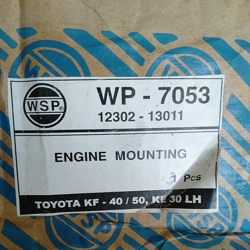 ENGINE MOUNTING TOYOTA KIJANG SUPER / COROLLA DX (LH)