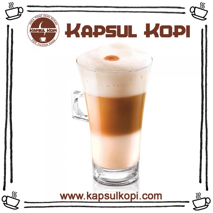 

Kopi - Latte Macchiato Unsweetened Kapsul Kopi Nescafe Dolce Gusto Impor Rasa