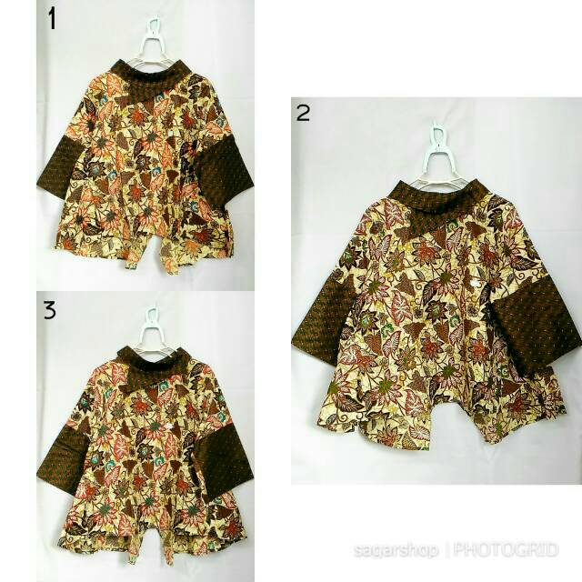 Blouse kemeja Batik Feranda baju wanita baju kantor kuliah hijab