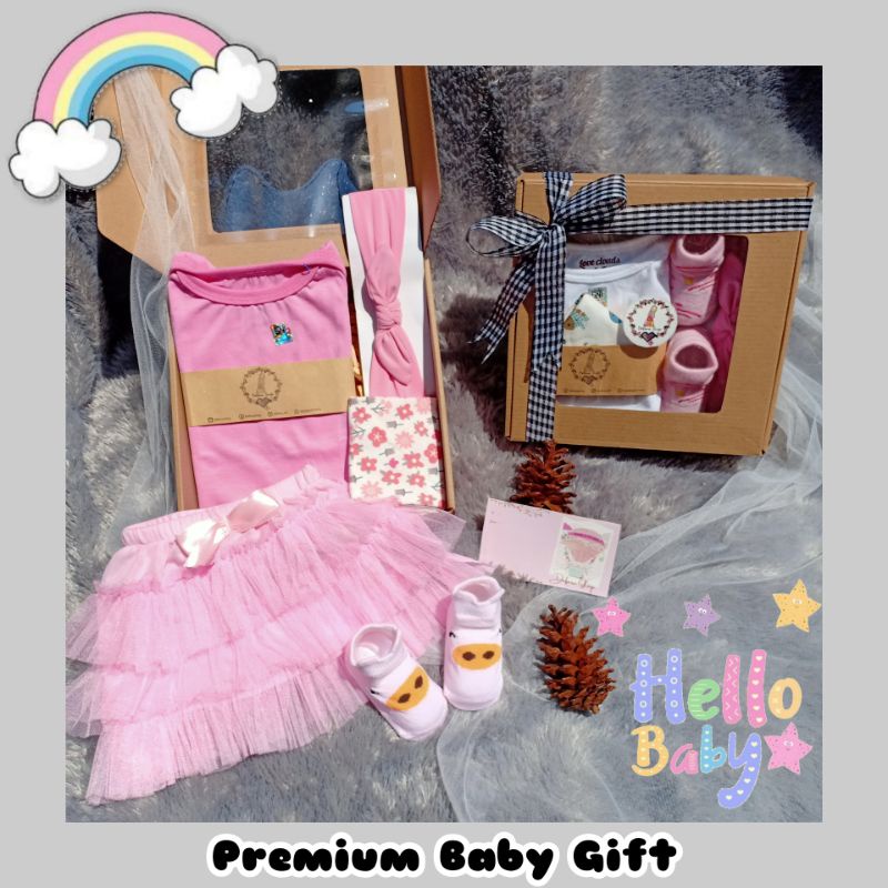 Hampers Bayi / Hampers Baby / Hampers Baby New Born  / Hampers Baby Premium / Kado Bayi New Born / Baby Gift / Hampers Bayi Murah-B1 (Pink)