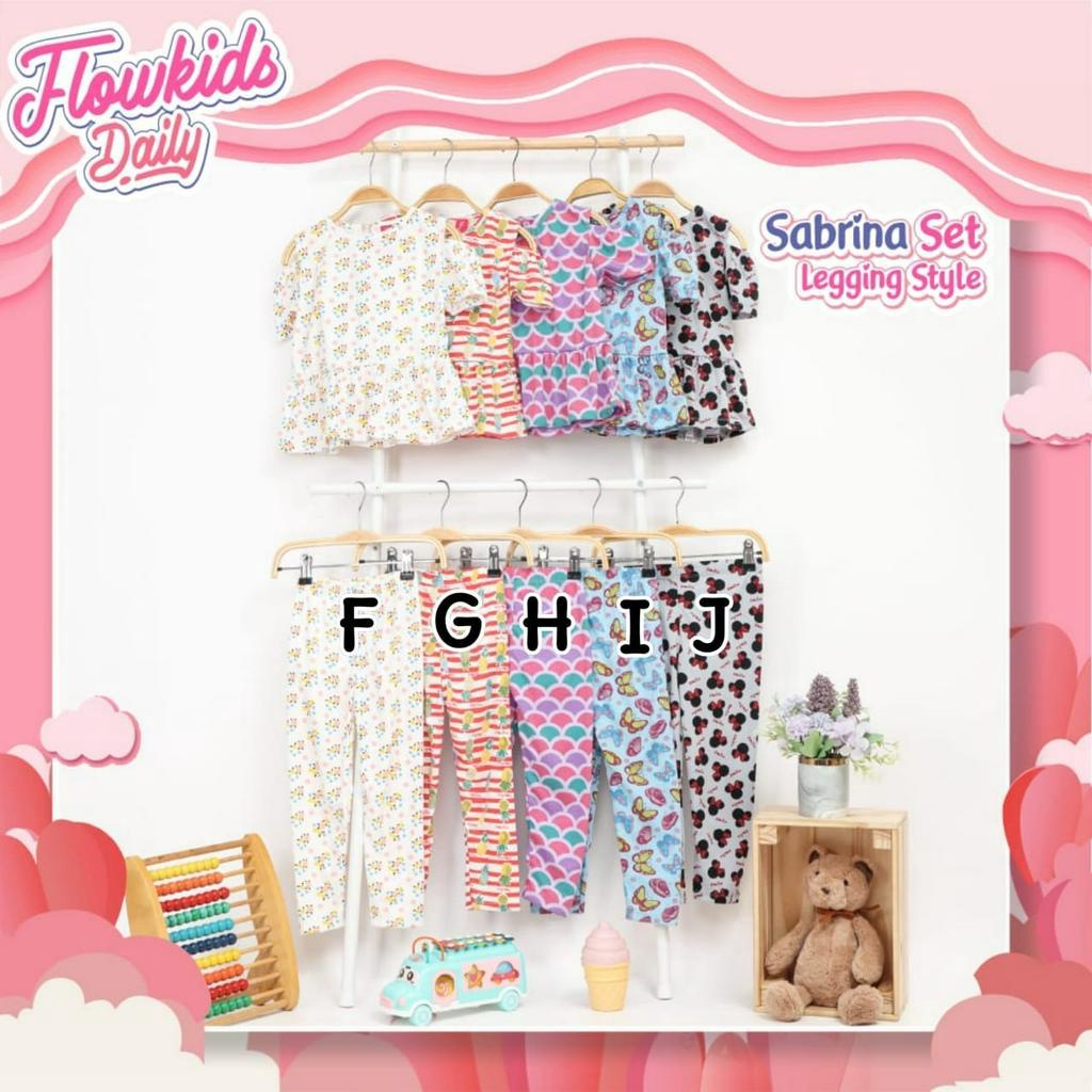 SETELAN ANAK PEREMPUAN DAILY SABRINA SET LEGGING 2-5TH