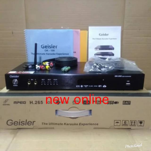 Karaoke player Geisler OK 200 new HDD player