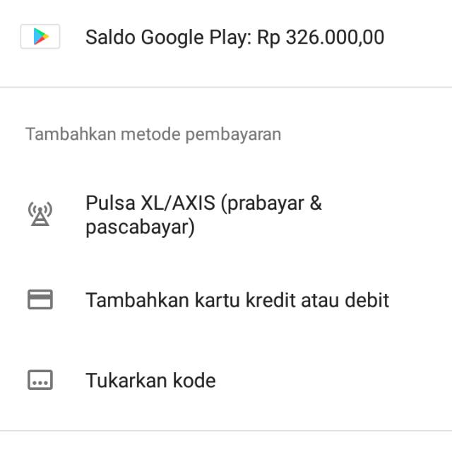 Sold Saldo Google Play Card Murah Gpc Murah Gpc Indo Shopee Indonesia