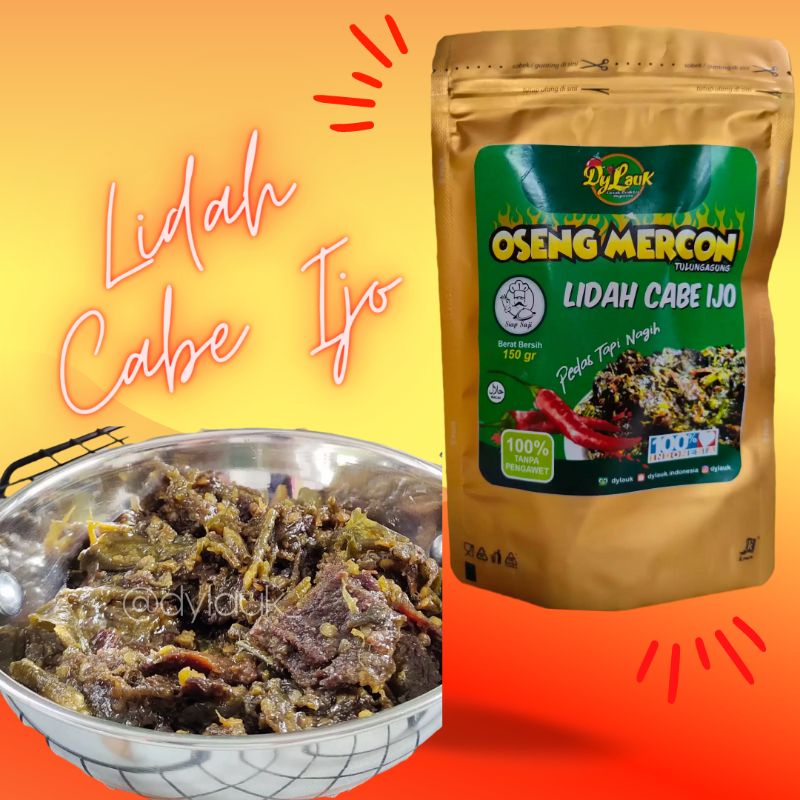 LIDAH CABE IJO/OSENG LIDAH SAPI