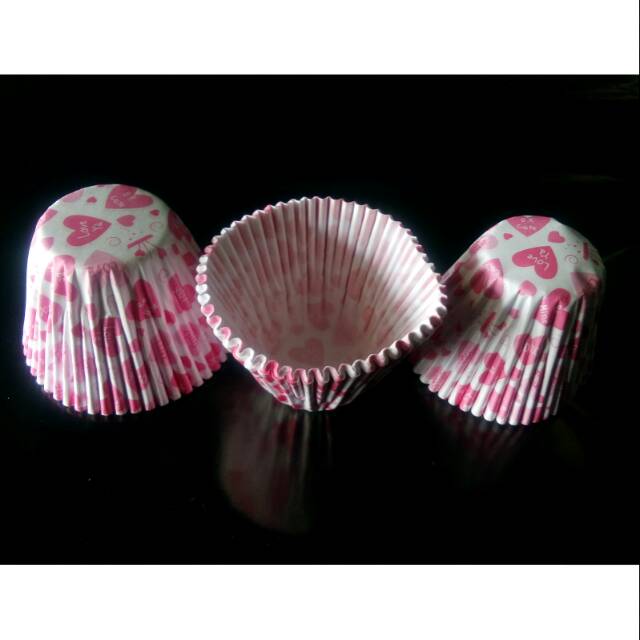 Cup Bolu kukus besar kertas merek cherry isi 20 lembar